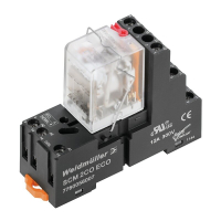 DRM RELEE+KRUVI SOKKEL+KLAMBER 4CO  230 VAC 5 A LED+TESTNUPP D-SEERIA