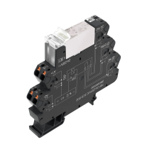 TRP RELEE+SOKKEL PUSH IN 1CO 60VAC/DC 16A LED TERM-SEERIA