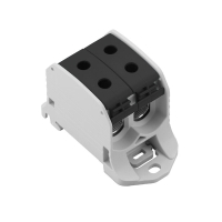 WPD 230 2X50/2X50 BK AL/CU MUST ÜLEMINEKUKLEMM 1 POOLUS 4 LÕPUPUNKTI