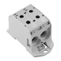 WPD 231 2X95/2X95 GY AL/CU HALL ÜLEMINEKUKLEMM 1 POOLUS 4 LÕPUPUNKTI