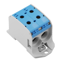 WPD 231 2X95/2X95 BL AL/CU SININE ÜLEMINEKUKLEMM 1 POOLUS 4 LÕPUPUNKTI