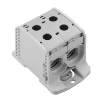 WPD 232 2X185/2X185 GY AL/CU HALL ÜLEMINEKUKLEMM 1 POOLUS 4 LÕPUPUNKTI