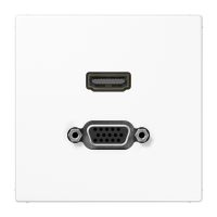 JUNG MA LS 1173 WW HDMI/VGA-PESA VALGE