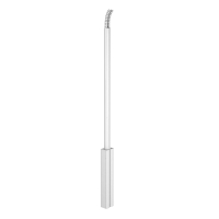 ISS140100F ALUMIINIUMIST KARBIKPOST PAINDPOSTIGA 2-POOLNE ALUSELE 76.5X300X2300 ANODEERITUD