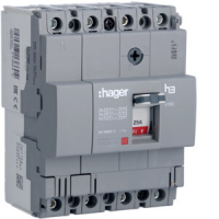 HDA126L KAITSELÜLITI 4P. 125A. 18KA (400/415V AC)