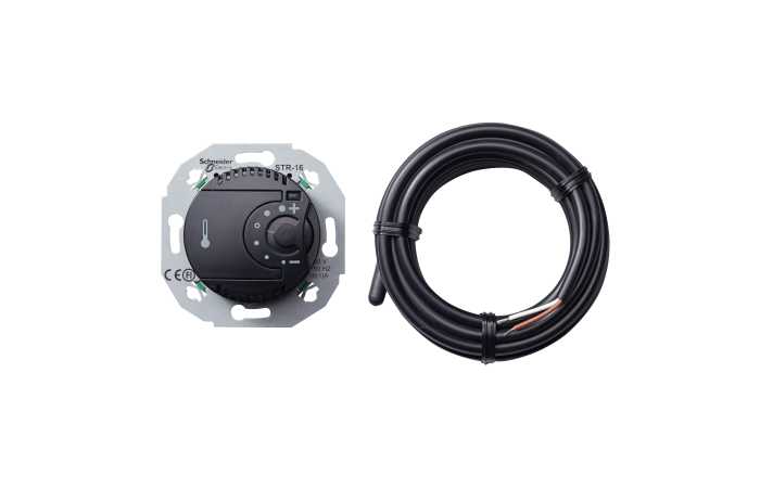WDE011625 PÕRANDAKÜTTE TERMOSTAAT MUST RENOVA CCT205006
