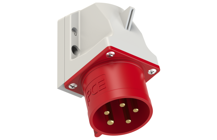 525-6 JÕUPISTIK PINNAPEALNE. 3P+N+E. 32A. IP44. 380-415V. PCE