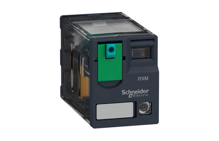 RXM4AB2BD VAHERELEE 6A 4NO/NC+LED 24VDC SCHNEIDER