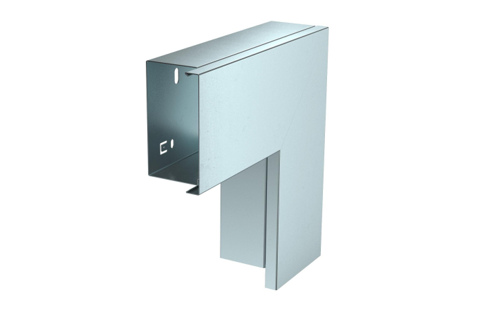 LKM F60100FS  HORISONTAALNURK KAANEGA 60X100MM. ST. KUUMTSINGITUD LINTMEETODIL