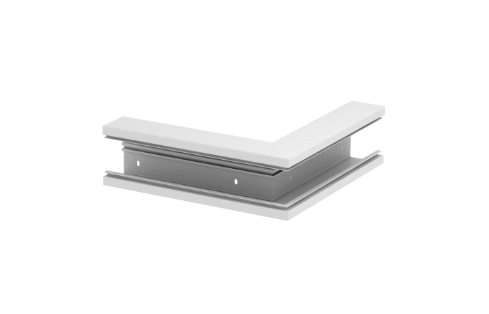 GK-A70110RW  VÄLISNURK 70X110MM. PVC. POLAARVALGE. 9010
