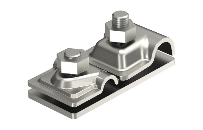 isCon AP1-16 VA  ÜHENDUSPLAAT ÜHELE ISCON KAABLILE 16X8-10MM. V2A. 1.4301