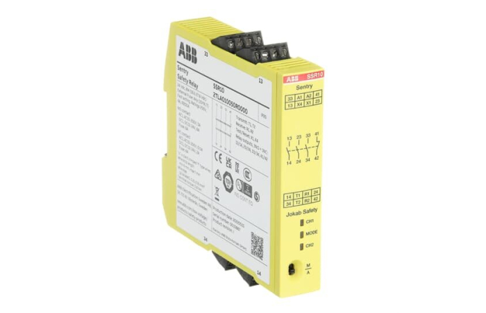 SSR10 Sentry TURVARELEE 3NO+1NC 24VDC ABB