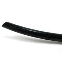 SRPE-12-0 JUHTMESPIRAAL 12MM 10M MUST UV-KINDEL