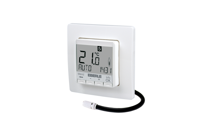 EBERLE FIT 3F DIGITERMOSTAAT PÕRANDAANDURIGA 16A 5-30°C IP30 VALGE