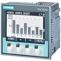 7KM4212-0BA00-3AA0 VÕRGUANALÜSAATOR ARVESTI PAC4200 LCD UKSELE L-L: 690 V L-N: 400 V 5 A  Modbus TCP Us= 95 … 240 V AC/DC