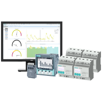 7KN2715-4CE40-0YC0 KOMPLEKT SENTRON POWERMANAGER V4.X TARKVARA LITSENTS 10 SEADET 1 x PAC4200 4 x PAC1600, 1 x RS485 Modul