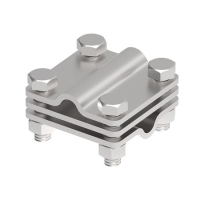 101315 ROOSTEVABA RISTÜHENDUSKLEMM VAHEPLAADIGA ÜMARJUHTIDELE V4A  GROMTOR